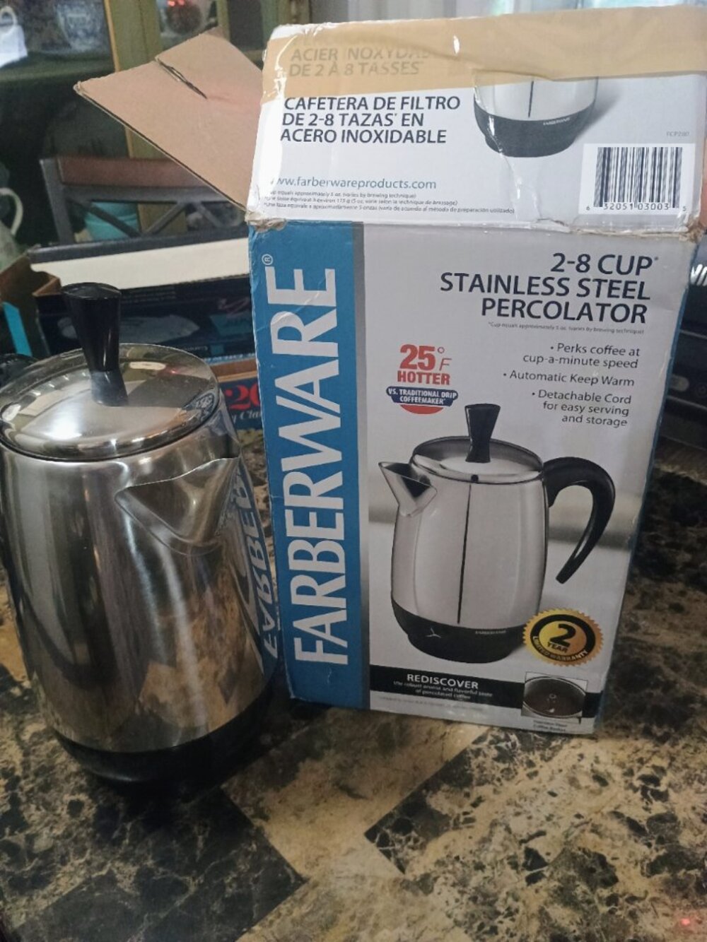 Farberware 2-8 cup Electric Percolator